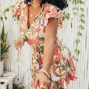 NWT Show Me Your Mumu- Wild Dreams Mini Dress ✌🏼